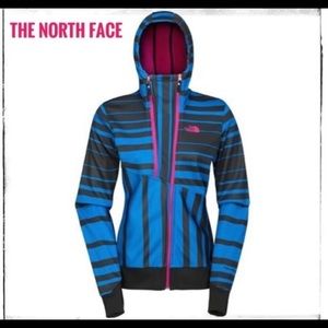 North Face Hoodie Thumb Holes Medium Zip Up Jacket